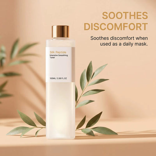Silk Peptide EGF Intensive Smoothing Facial Toner 100Ml Daily Hydrating Moisturizing Face Essence Water Basic Korean Skincare