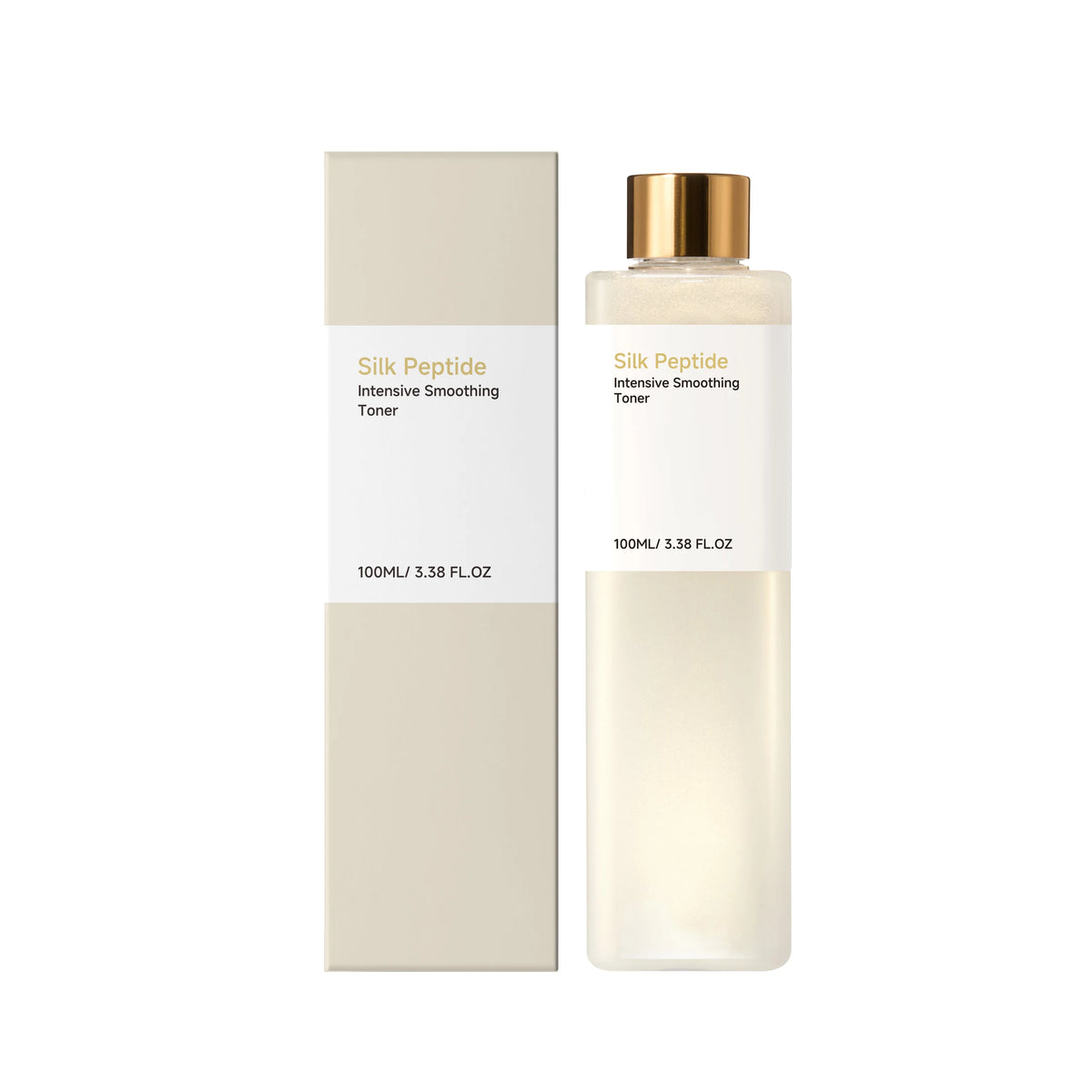 Silk Peptide EGF Intensive Smoothing Facial Toner 100Ml Daily Hydrating Moisturizing Face Essence Water Basic Korean Skincare